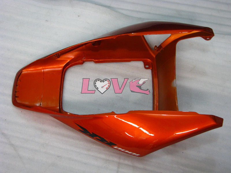 Fireblade - Orange Black Fairings and Bodywork For 2006-2007 CBR1000RR #LF7258