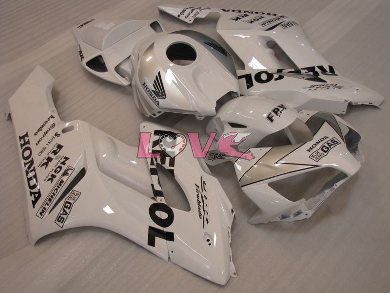 Repsol - White Silver Fairings and Bodywork For 2004-2005 CBR1000RR #LF7291