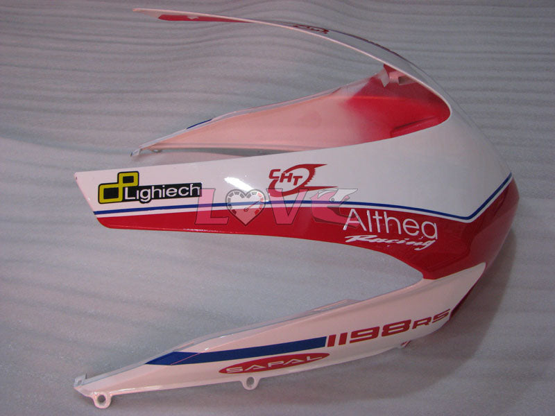 Unibat - Red White Fairings and Bodywork For 2009-2011 1198 #LF3106