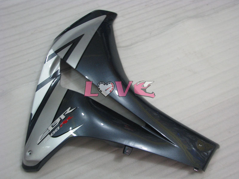 Fireblade - Black Silver Fairings and Bodywork For 2008-2011 CBR1000RR #LF7155