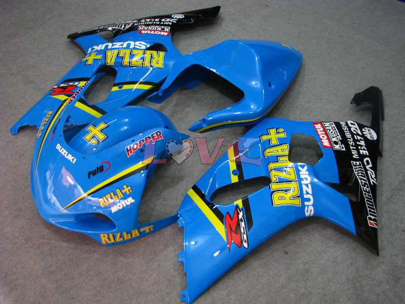 Rizla+ - Blue Black Fairings and Bodywork For 2001-2003 GSX-R600 #LF6683