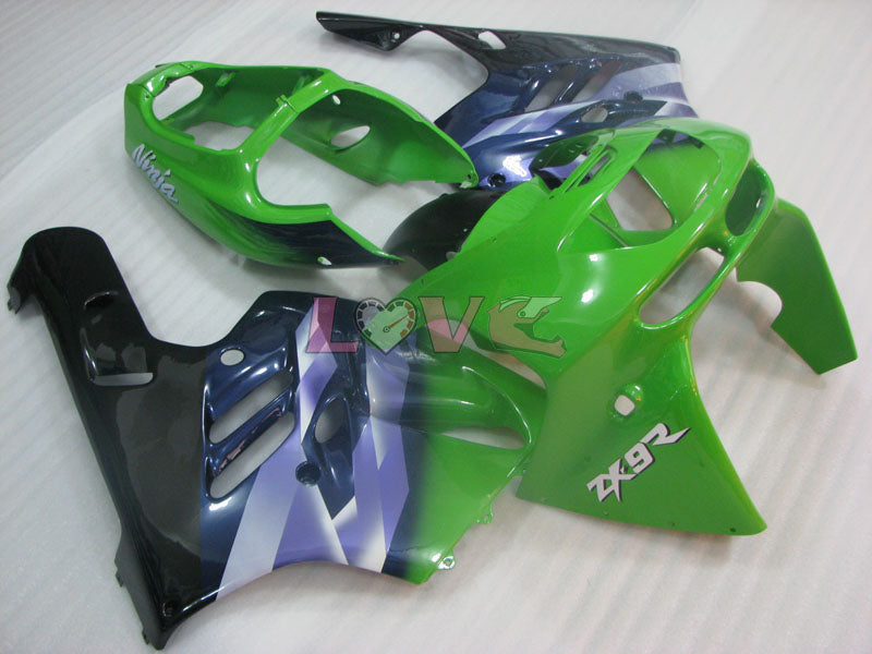 Factory Style - Green Purple Black Fairings and Bodywork For 1994-1997 NINJA ZX-9R #LF3286