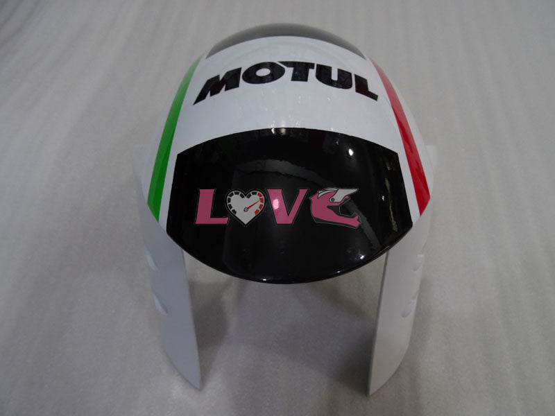 ABARTH - Black White Fairings and Bodywork For 2009-2011 YZF-R1 #LF3637