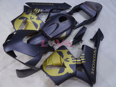 Factory Style - Black Matte Fairings and Bodywork For 2003-2004 CBR600RR #LF4451