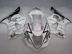 Corona - White Black Fairings and Bodywork For 2003-2004 GSX-R1000 #LF3854
