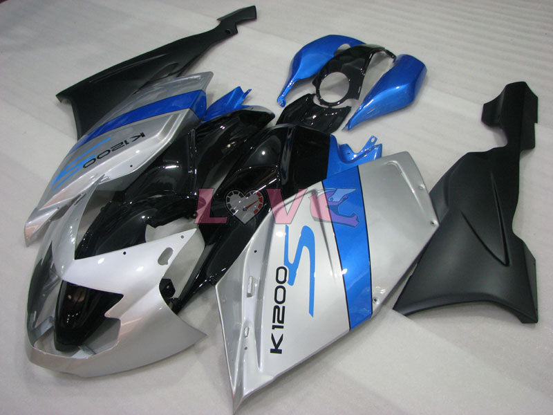 Factory Style Customize - Blue Black Silver Fairings and Bodywork For 2005-2008 K1200S #LF3043