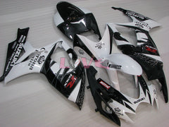 Corona - White Black Fairings and Bodywork For 2006-2007 GSX-R750 #LF6572