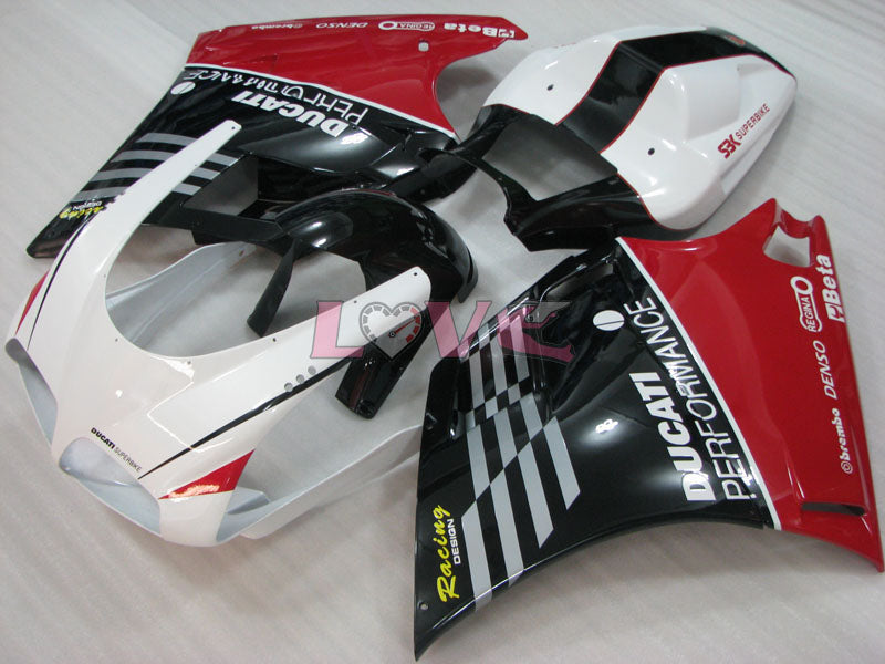 Factory Style - Orange Blue Fairings and Bodywork For 1994-2002 748 #LF3196