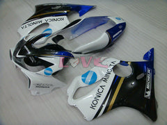 Konica Minolta - White Black Fairings and Bodywork For 2004-2007 CBR600F4i #LF7618