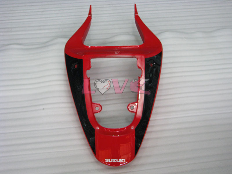 Factory Style - Red Black Silver Fairings and Bodywork For 2000-2002 GSX-R1000 #LF4173