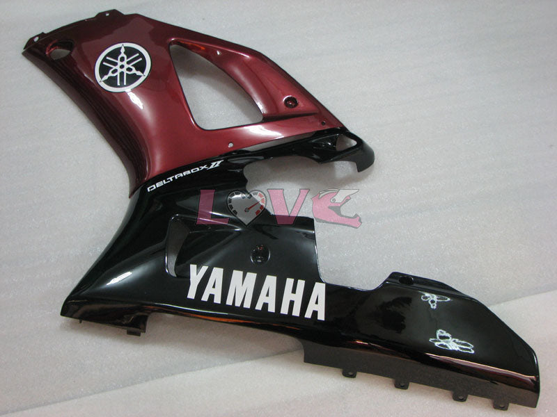 Factory Style - Red wine Black Fairings and Bodywork For 2000-2001 YZF-R1 #LF3621