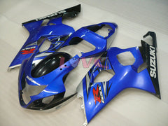 Factory Style - Blue Black Fairings and Bodywork For 2004-2005 GSX-R600 #LF4122