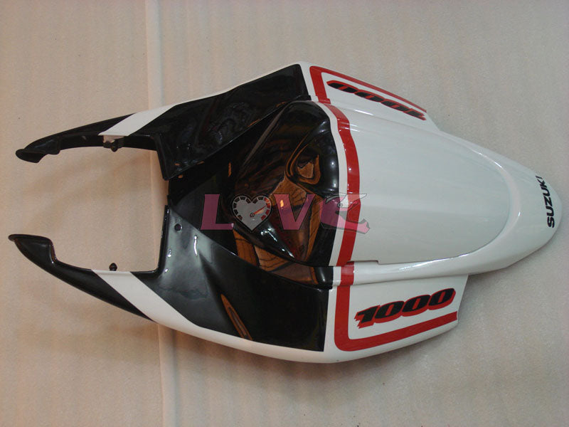 Beacon - White Black Fairings and Bodywork For 2005-2006 GSX-R1000 #LF5934
