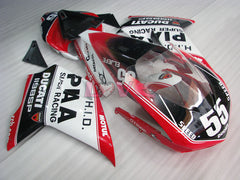 PIRELLI - Red White Black Fairings and Bodywork For 2008-2013 848 #LF3149