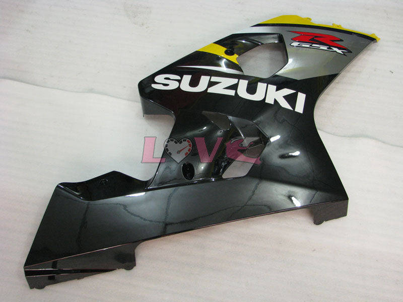 Factory Style - Yellow Black Fairings and Bodywork For 2004-2005 GSX-R600 #LF4105