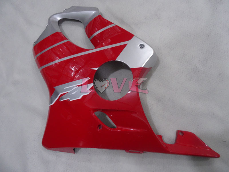 Factory Style - Red Silver Fairings and Bodywork For 1999-2000 CBR600F4 #LF4519