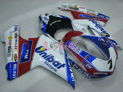 Unibat - Red Blue White Fairings and Bodywork For 2007-2009 1098 #LF3118