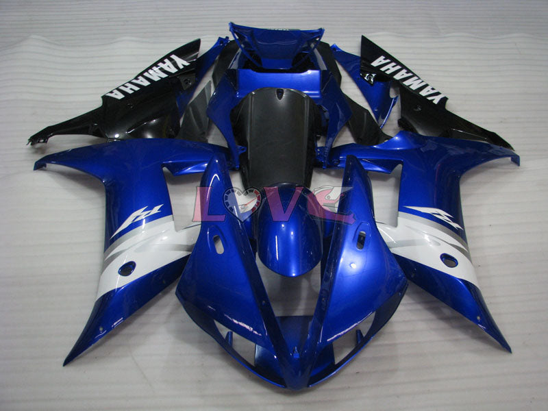 Factory Style - Blue Black Fairings and Bodywork For 2002-2003 YZF-R1 #LF3602