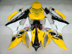 MOTUL - Yellow Black Fairings and Bodywork For 2006-2007 YZF-R6 #LF6889