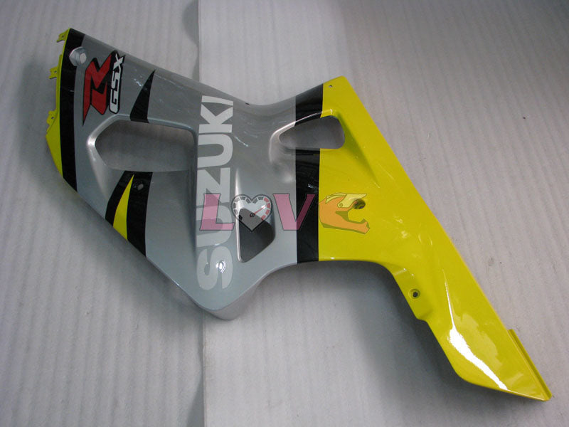 Factory Style - Yellow Silver Fairings and Bodywork For 2001-2003 GSX-R600 #LF6755