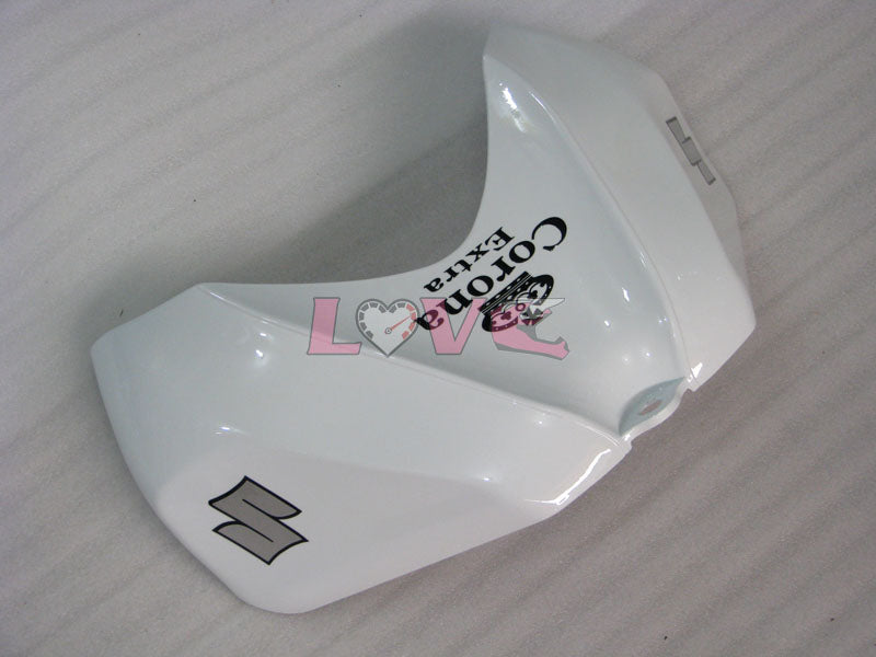 Corona - White Black Fairings and Bodywork For 2006-2007 GSX-R750 #LF6564