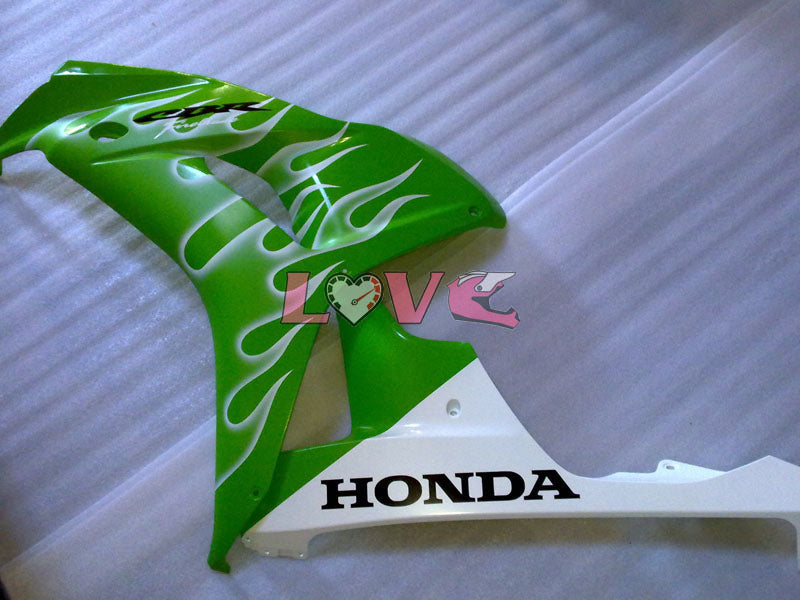 Flame - Green Fairings and Bodywork For 2006-2007 CBR1000RR #LF4372