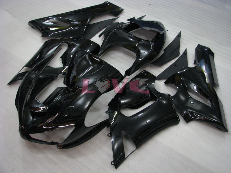 Factory Style - Black Fairings and Bodywork For 2005-2006 NINJA ZX-6R #LF6034