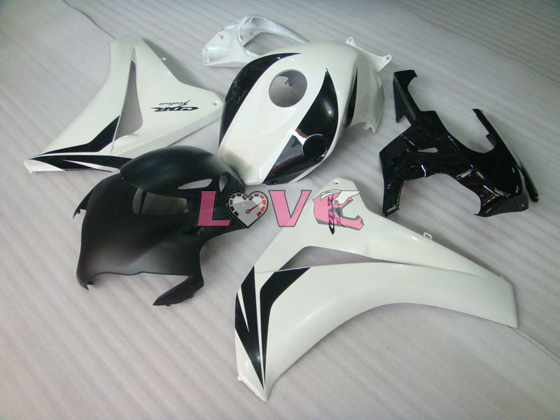 Fireblade - White Black Fairings and Bodywork For 2008-2011 CBR1000RR #LF7159