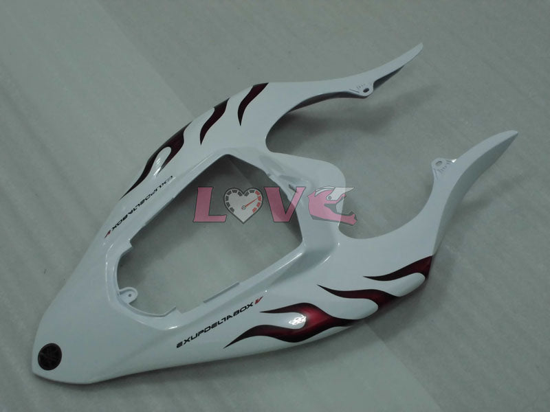 Customize - Red White Fairings and Bodywork For 2004-2006 YZF-R1 #LF3703