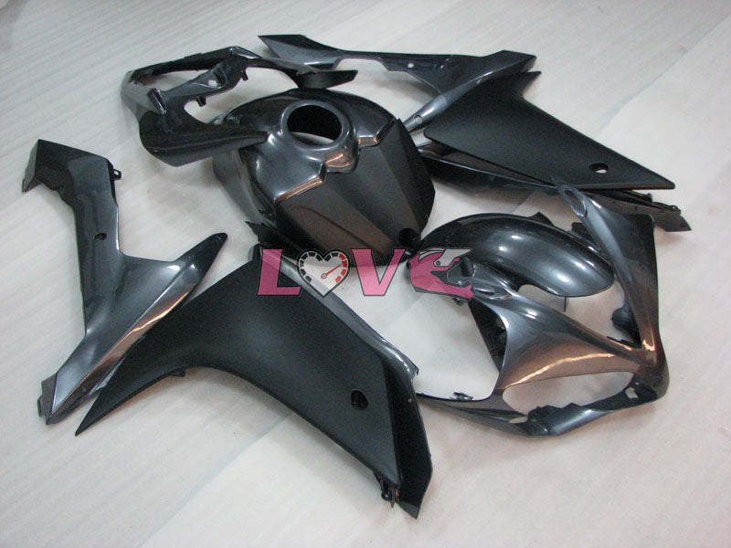 Factory Style - Black Grey Matte Fairings and Bodywork For 2007-2008 YZF-R1 #LF3670