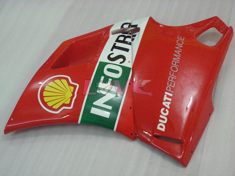 INFO STRADA - Red Green White Fairings and Bodywork For 1994-2002 748 #LF3199
