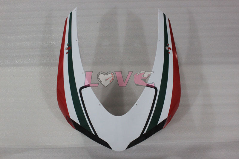 Factory Style - Red White Fairings and Bodywork For 2007-2009 1098 #LF3131