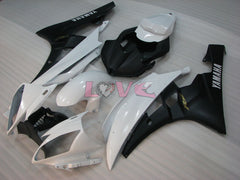 Factory Style - White Black Fairings and Bodywork For 2006-2007 YZF-R6 #LF3459