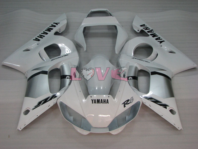 Factory Style - White Fairings and Bodywork For 1998-2002 YZF-R6 #LF3377