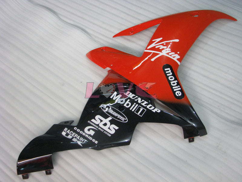 DUNLOP - Red Black Fairings and Bodywork For 2002-2003 YZF-R1 #LF7042