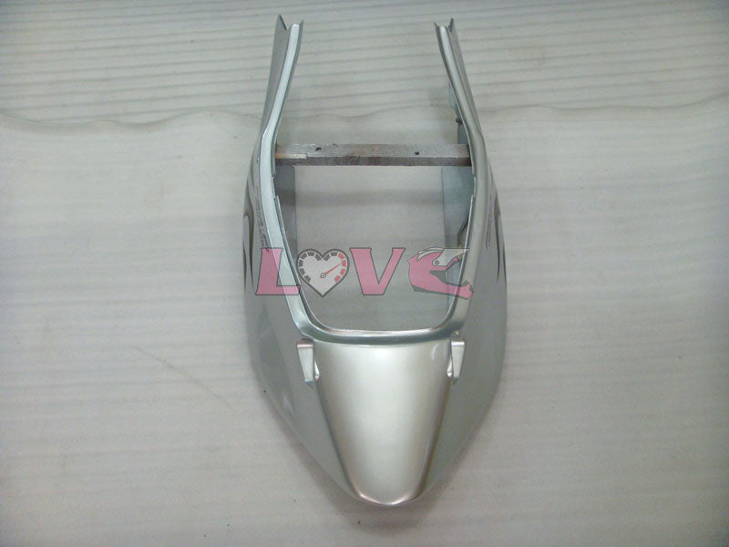 Flame - Black Silver Fairings and Bodywork For 1996-2007 CBR1100XX #LF5134