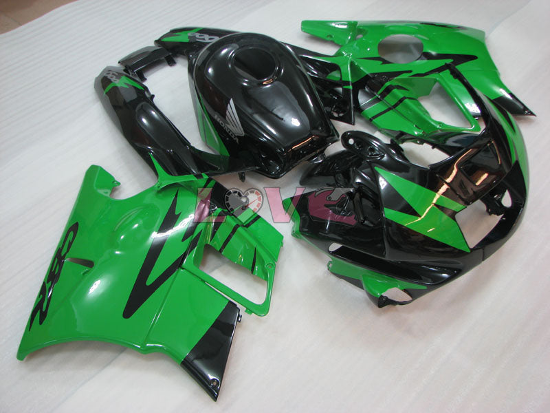 Factory Style - Green Black Fairings and Bodywork For 1991-1994 CBR600F2 #LF4548