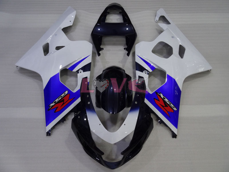 Factory Style - Blue White Black Fairings and Bodywork For 2004-2005 GSX-R600 #LF4128