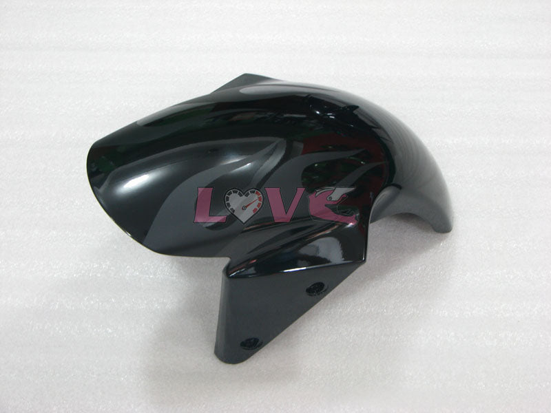 Flame - Black Fairings and Bodywork For 2003-2004 NINJA ZX-6R #LF3322