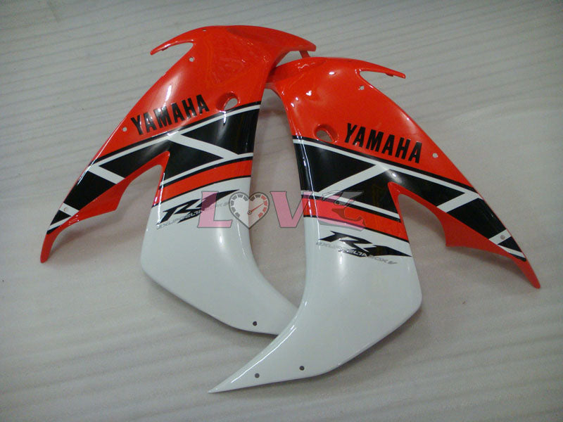 MOTUL - Orange White Black Fairings and Bodywork For 2004-2006 YZF-R1 #LF3716