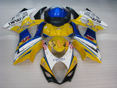 Corona - Red Blue Fairings and Bodywork For 2007-2008 GSX-R1000 #LF3832