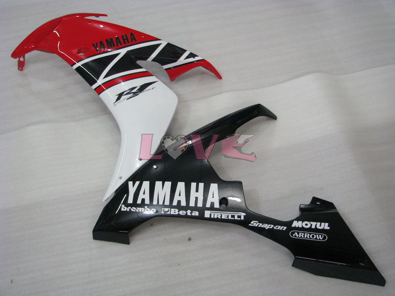 MOTUL - Red White Black Fairings and Bodywork For 2004-2006 YZF-R1 #LF3702