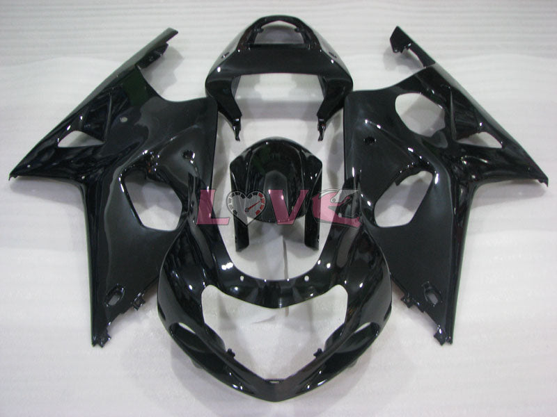 Factory Style - Black Fairings and Bodywork For 2000-2002 GSX-R1000 #LF6132