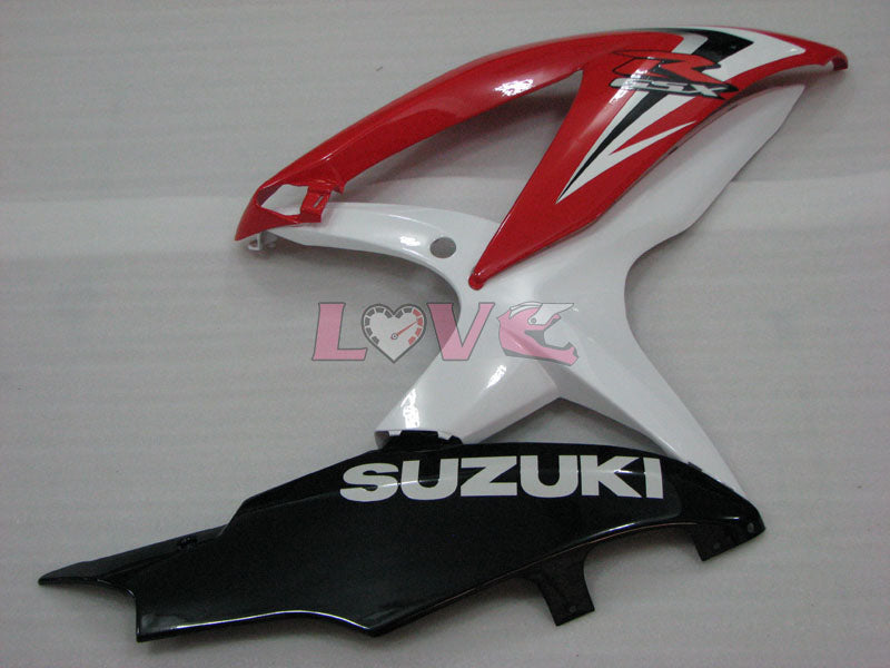 Factory Style - Red White Fairings and Bodywork For 2008-2010 GSX-R600 #LF3976