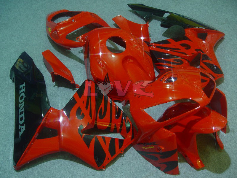 Factory Style - Red Black Fairings and Bodywork For 2005-2006 CBR600RR #LF7540