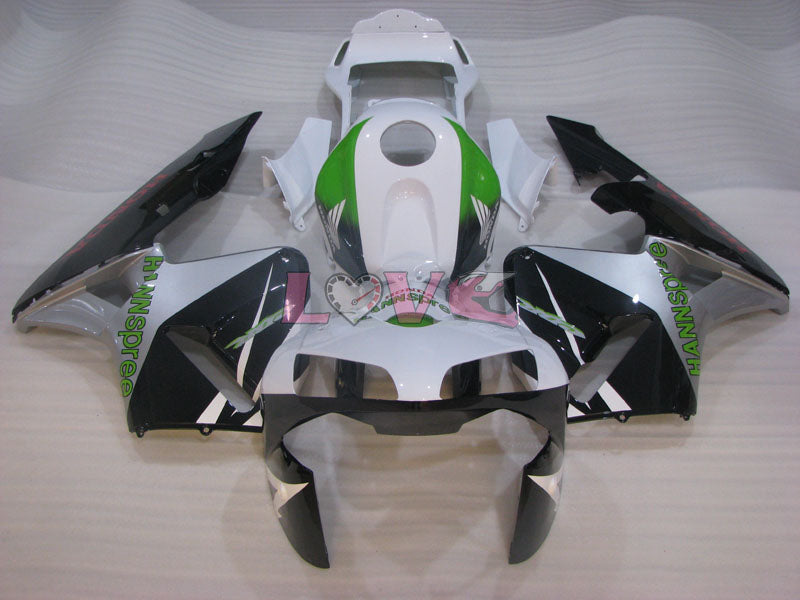 HANN Spree - White Black Fairings and Bodywork For 2003-2004 CBR600RR #LF5398