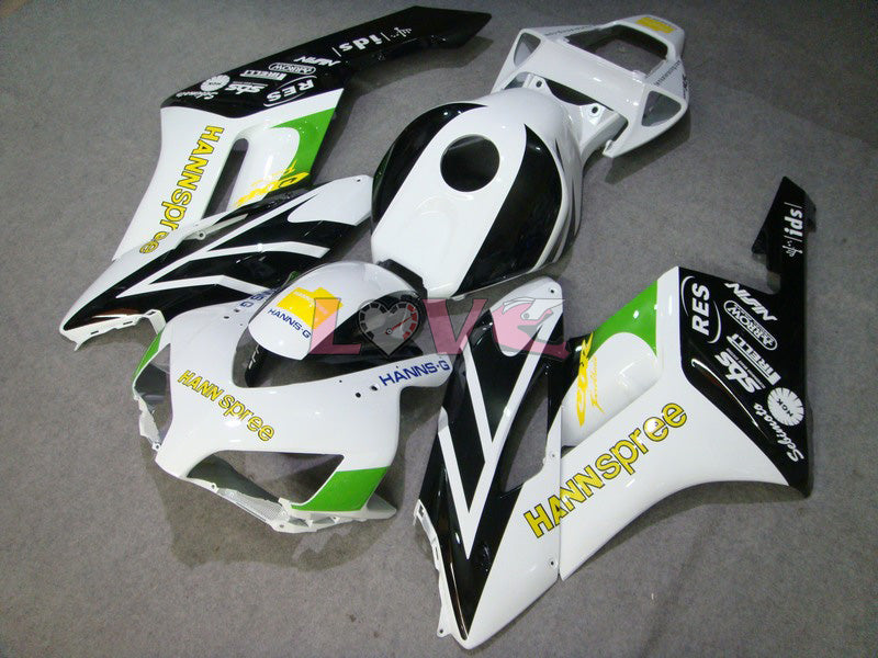 HANN Spree - White Black Fairings and Bodywork For 2004-2005 CBR1000RR #LF7331