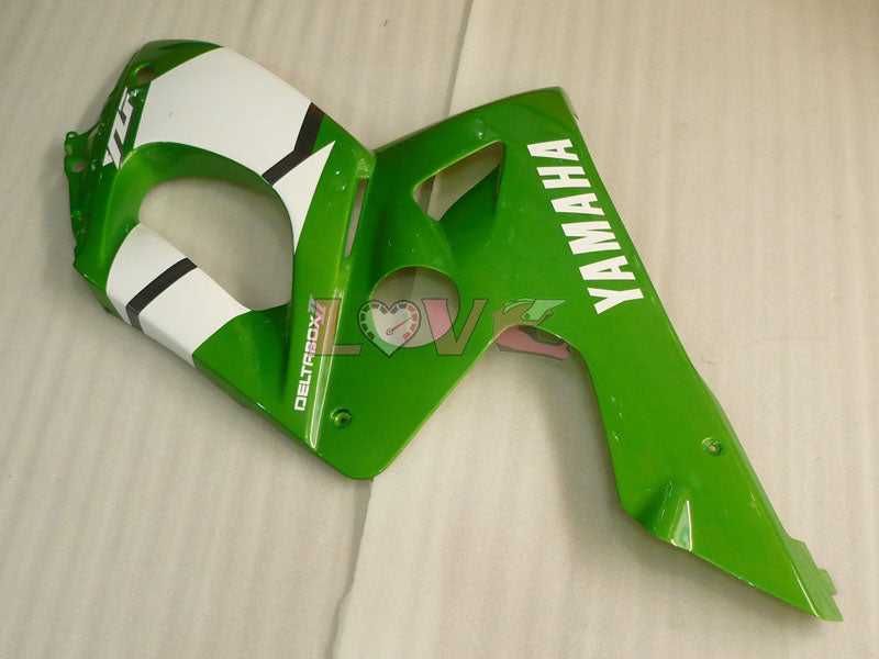 Factory Style - Green White Fairings and Bodywork For 1997-2007 YZF600R #LF7934