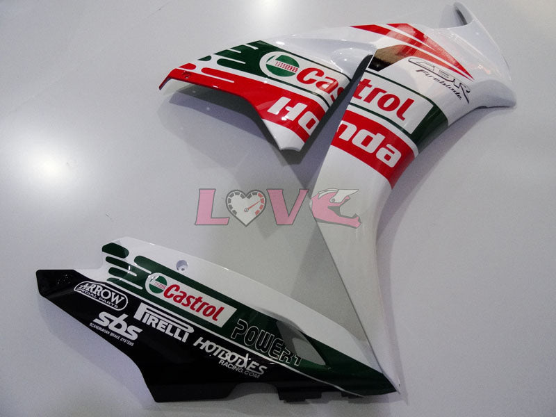 Castrol - Red White Fairings and Bodywork For 2012-2016 CBR1000RR #LF4319