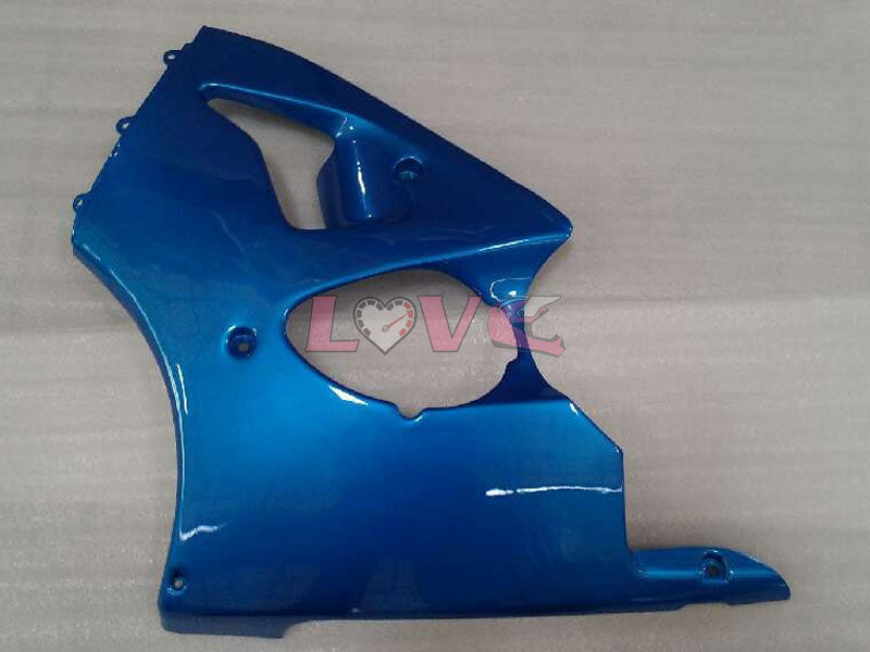 No sticker / decal Factory Style - Blue Fairings and Bodywork For 2000-2002 NINJA ZX-6R #LF3331